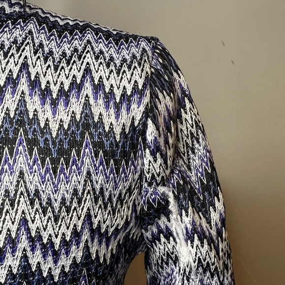 Royaume Geo Print Fit-and-Flare Dress - Picture 7 of 10